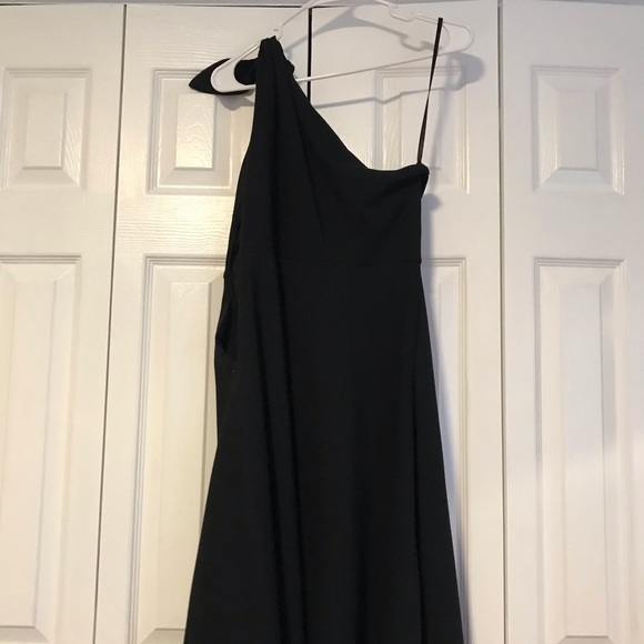CLEARANCE: Banana Republic off shoulder black dress. NWOT. - Picture 3 of 6